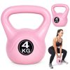 Kettlebell 4 kg rózsaszín