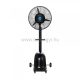 Centrifugális párásító ventilátor motor, párásító tárcsa, tartály, kerekek