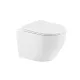 Delano fali rimless WC soft-close ülőkével