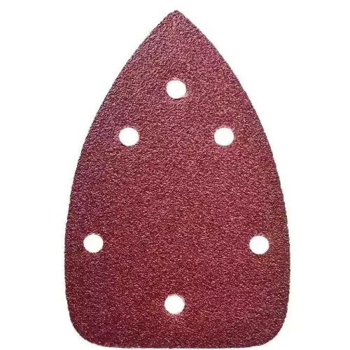 Delta csiszolópapir 140x140x80mm, 60gr, tépőzáras, 5db-os szett