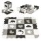 Habszivacs puzzle szőnyeg kerítéssel 25 darabos