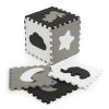 Habszivacs puzzle szőnyeg kerítéssel 25 darabos