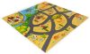 Hab szivacs játszószőnyeg szafari puzzle 9db 93x93cm