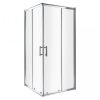 Grenoble 90x90 cm szögletes zuhanykabin zuhanytálcával