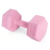 Hex súlyzó szett 2x3 kg rózsaszín