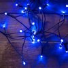 LED kék fényfüzér karácsonyfára 40