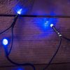 LED kék fényfüzér karácsonyfára 40