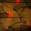 LED piros fényfüzér karácsonyfára 40