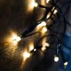 LED meleg fehér fényfüzér karácsonyfára