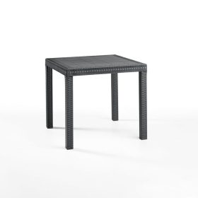 Diana műanyag kerti asztal grafit