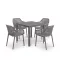 Kora 4+1 kerti bútor garnitúra szett