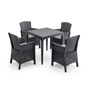 Malima 4+1 kerti bútor garnitúra szett grafit