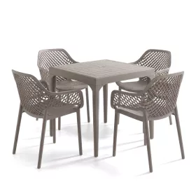 Avalon 4+1 kerti bútor garnitúra szett cappuccino