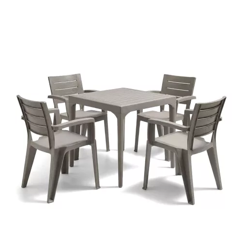 Deya 4+1 kerti bútor garnitúra szett cappuccino