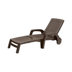 Omaha napozóágy barna