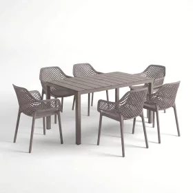 Rino 6+1 kerti bútor garnitúra szett cappuccino