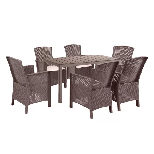 Molly 6+1 kerti bútor garnitúra szett