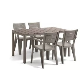 Vivo 4+1 kerti bútor garnitúra szett cappuccino