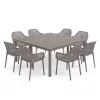 Luno 8+1 kerti bútor garnitúra szett cappuccino