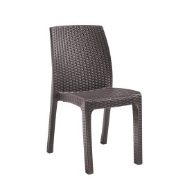 Vanda műanyag kerti szék cappuccino