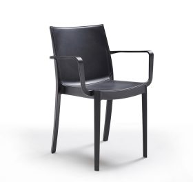 Victor műanyag kerti szék grafit