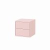 Boxie 2 fiókos fali szekrény 40x40x37 cm pink