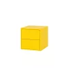 Boxie 2 fiókos fali szekrény 40x40x37 cm sárga