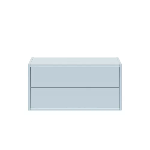 Boxie 2 fiókos fali szekrény 40x80x37 cm kék