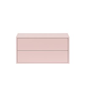 Boxie 2 fiókos fali szekrény 40x80x37 cm pink