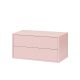 Boxie 2 fiókos fali szekrény 40x80x37 cm pink