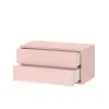 Boxie 2 fiókos fali szekrény 40x80x37 cm pink