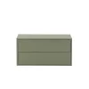 Boxie 2 fiókos fali szekrény 40x80x37 cm zöld