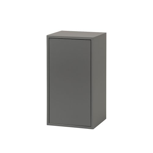 Boxie 1 ajtós fali szekrény 80x40x37 cm antracit