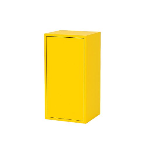 Boxie 1 ajtós fali szekrény 80x40x37 cm sárga