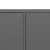 Boxie 2 ajtós fali szekrény 80x80x37 cm antracit