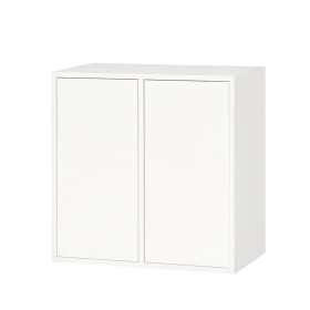 Boxie 2 ajtós fali szekrény 80x80x37 cm fehér