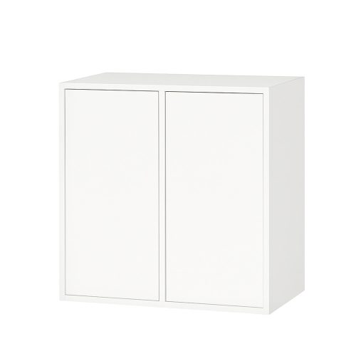 Boxie 2 ajtós fali szekrény 80x80x37 cm fehér