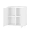 Boxie 2 ajtós fali szekrény 80x80x37 cm fehér