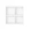 Boxie nyitott fali szekrény 80x80x37 cm fehér