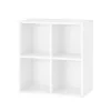 Boxie nyitott fali szekrény 80x80x37 cm fehér
