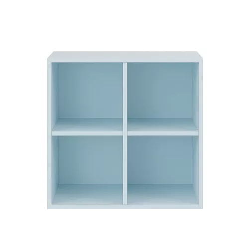 Boxie nyitott fali szekrény 80x80x37 cm kék