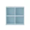 Boxie nyitott fali szekrény 80x80x37 cm kék