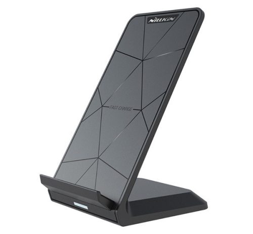 NILLKIN PRO asztali töltő 15W, gyorstöltő, wireless, tartó funkció FEKETE