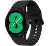 SAMSUNG Galaxy Watch 4 okosóra szilikon csuklópánt, 40mm FEKETE