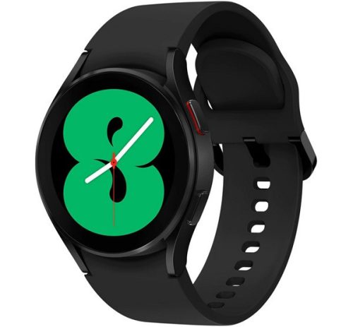 SAMSUNG Galaxy Watch 4 okosóra szilikon csuklópánt, 40mm FEKETE