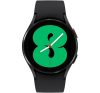 SAMSUNG Galaxy Watch 4 okosóra szilikon csuklópánt, 40mm FEKETE