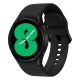 SAMSUNG Galaxy Watch 4 okosóra eSIM, szilikon csuklópánt, alumínium, 40mm FEKETE