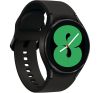SAMSUNG Galaxy Watch 4 okosóra eSIM, szilikon csuklópánt, alumínium, 40mm FEKETE