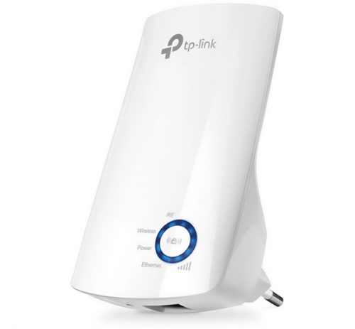TP-LINK RANGE EXTENDER TL-WA850RE vezeték nélküli, hordozható WiFi jelerősítő Ethernet Port, 300Mbps FEHÉR