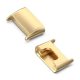 Óraszíj csatlakozó adapter egyedi méret, 1 pár, átalakító, fém, 18mm ARANY